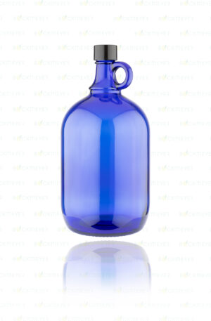 2 l Blauglasflasche