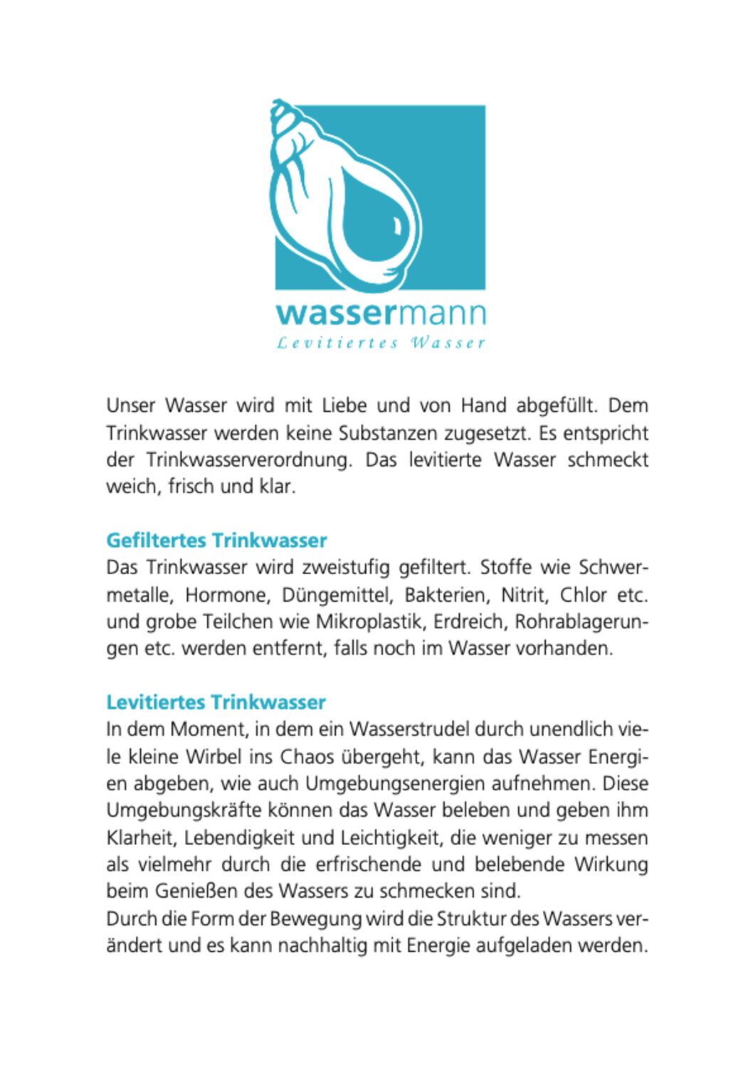 Levitiertes Wasser Flyer herunterladen