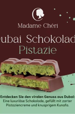 Dubai Schokolade Pistazie Vollmilch